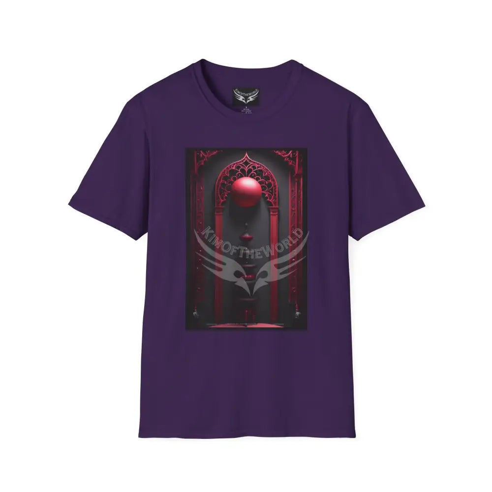 Black Interior - Softstyle T-Shirt Purple / S T-Shirt
