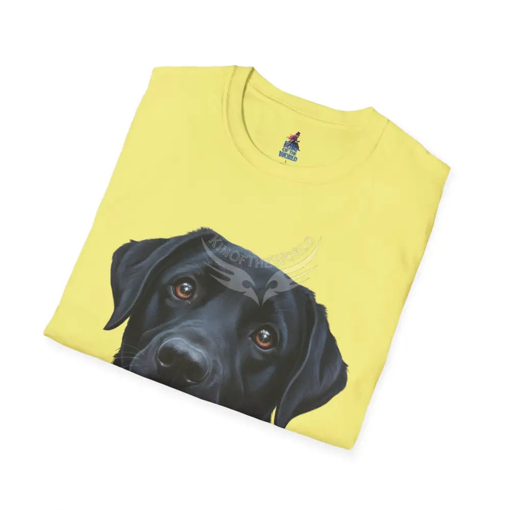 Black Labrador Retriever Dog Lab Parent Tee - Softstyle T-Shirt T-Shirt