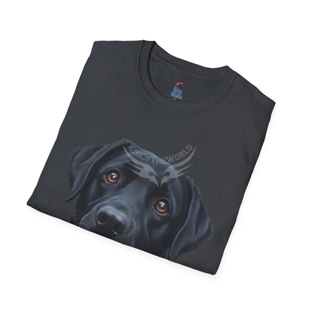 Black Labrador Retriever Dog Lab Parent Tee - Softstyle T-Shirt T-Shirt