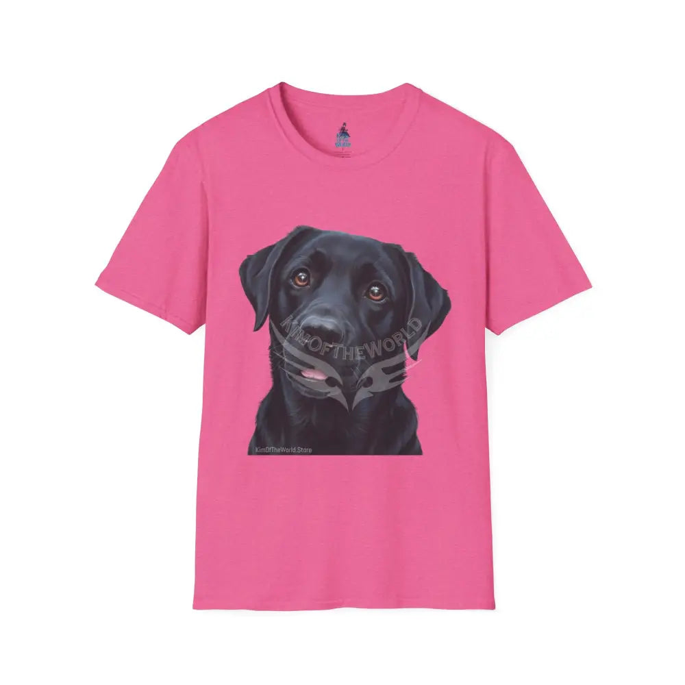 Black Labrador Retriever Dog Lab Parent Tee - Softstyle T-Shirt T-Shirt
