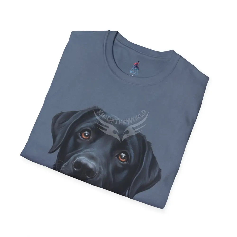 Black Labrador Retriever Dog Lab Parent Tee - Softstyle T-Shirt T-Shirt