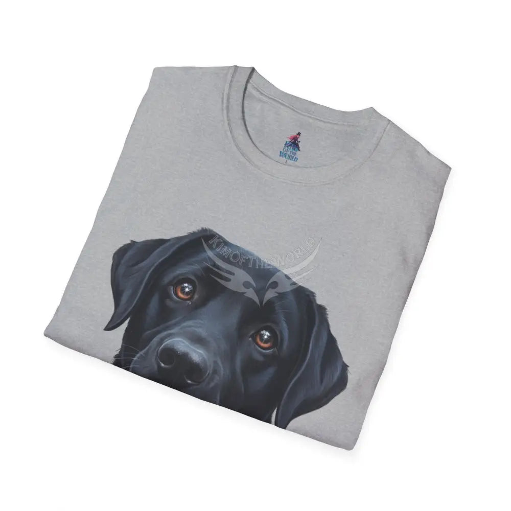 Black Labrador Retriever Dog Lab Parent Tee - Softstyle T-Shirt T-Shirt