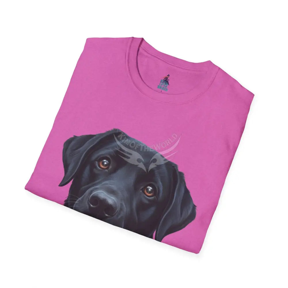 Black Labrador Retriever Dog Lab Parent Tee - Softstyle T-Shirt T-Shirt