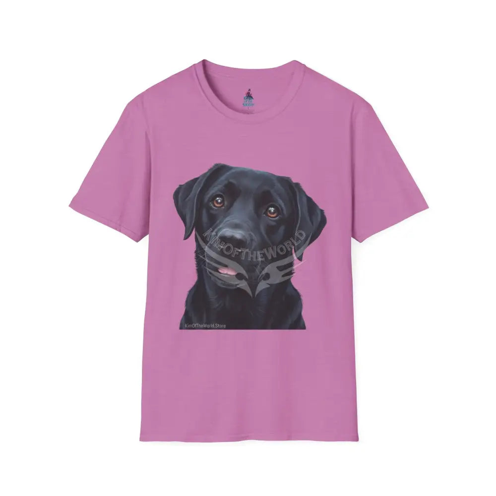 Black Labrador Retriever Dog Lab Parent Tee - Softstyle T-Shirt T-Shirt