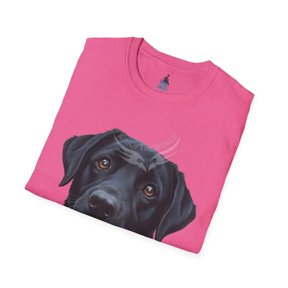 Black Labrador Retriever Dog Lab Parent Tee - Softstyle T-Shirt T-Shirt