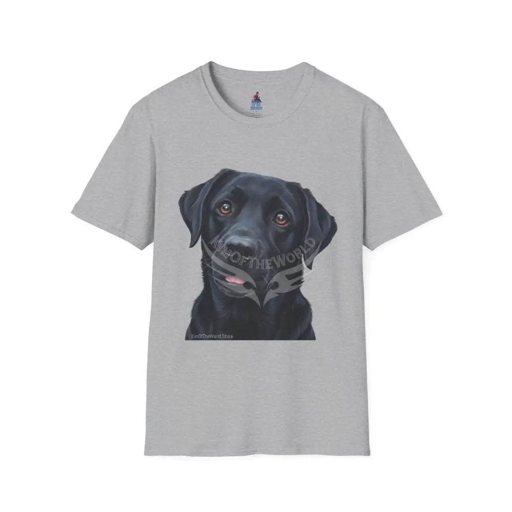 Black Labrador Retriever Dog Lab Parent Tee - Softstyle T-Shirt T-Shirt