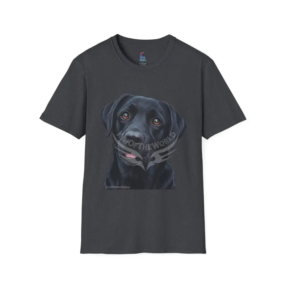 Black Labrador Retriever Dog Lab Parent Tee - Softstyle T-Shirt T-Shirt