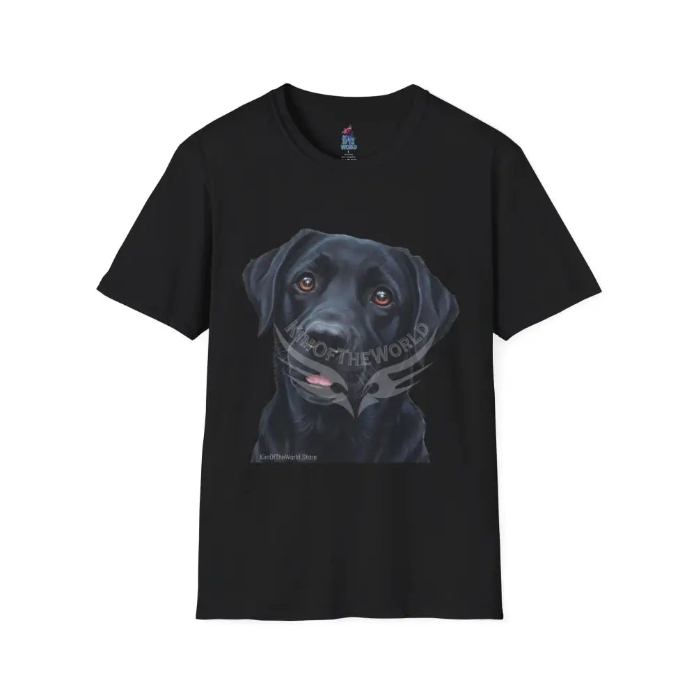 Black Labrador Retriever Dog Lab Parent Tee - Softstyle T-Shirt T-Shirt