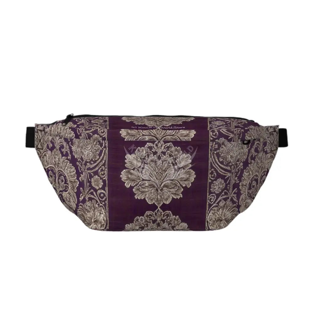 Fanny Pack with 2 Zip Pockets One Size Sports Bag