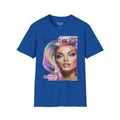 ’Cat Ladies are Hot - Change my Mind’ Cat Lady Kitty Parent Tee - Softstyle T-Shirt Royal / XS T-Shirt