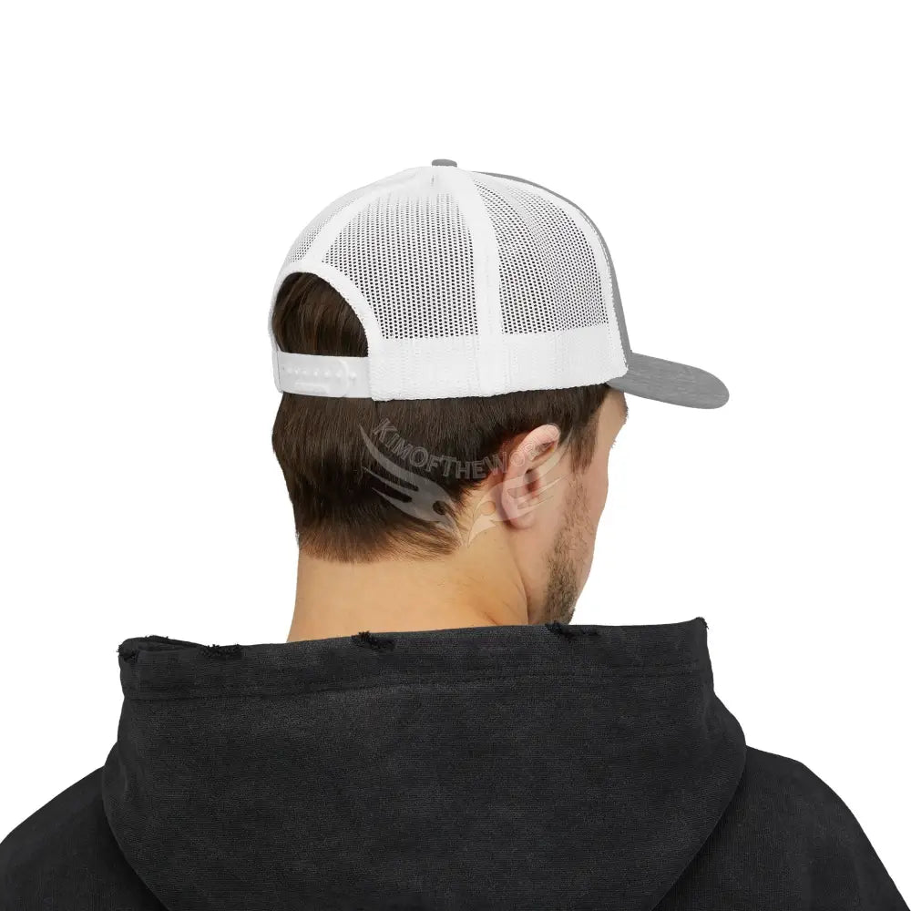 ’Cat Ladies Are Hot’ Snapback Trucker Cap — Retro Cat Lovers’ Hat Hats