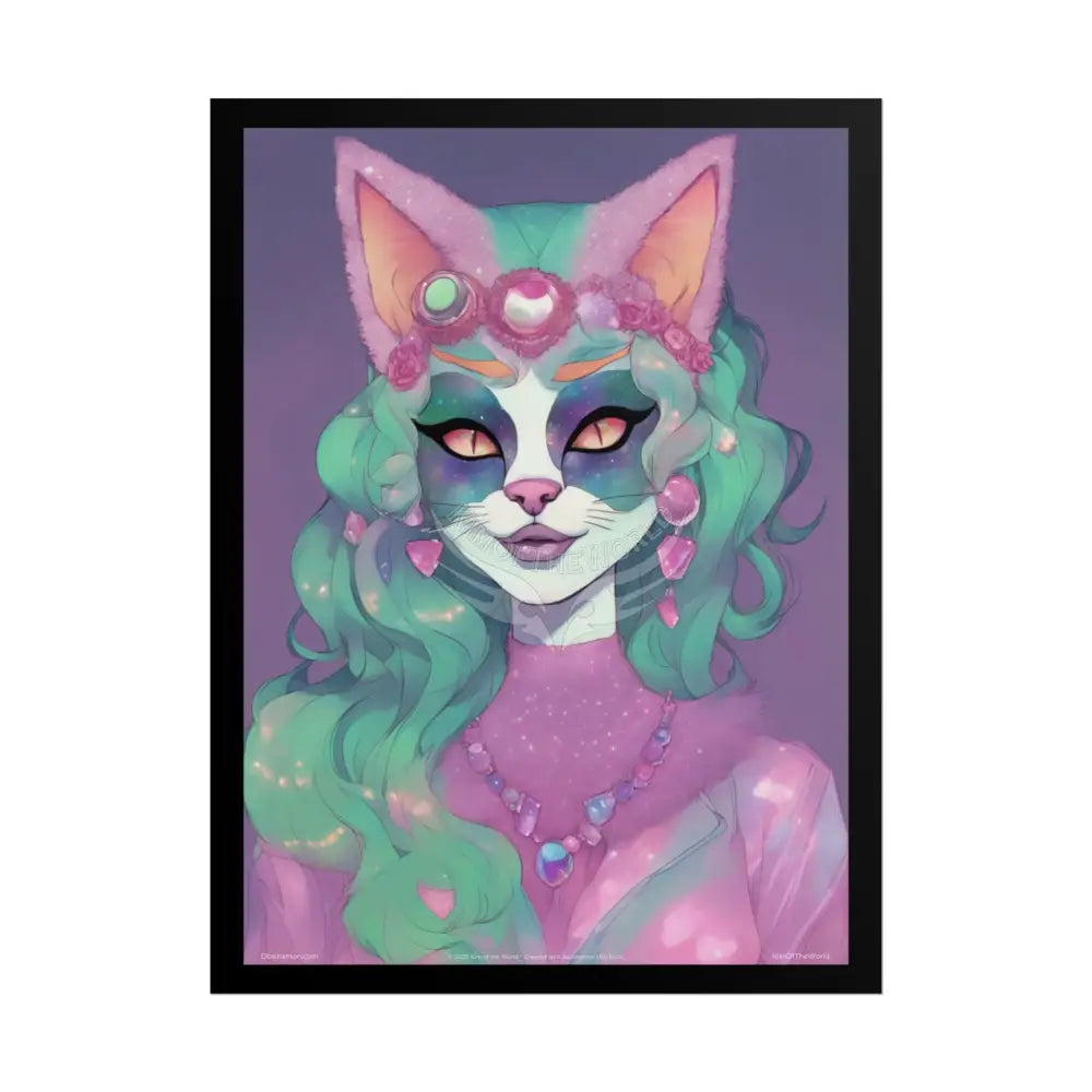 ’Cat Ladies Are Still Hot’ grassroots campaign to change the narrative - old stereotypes are dismissed! Pin-Up Art