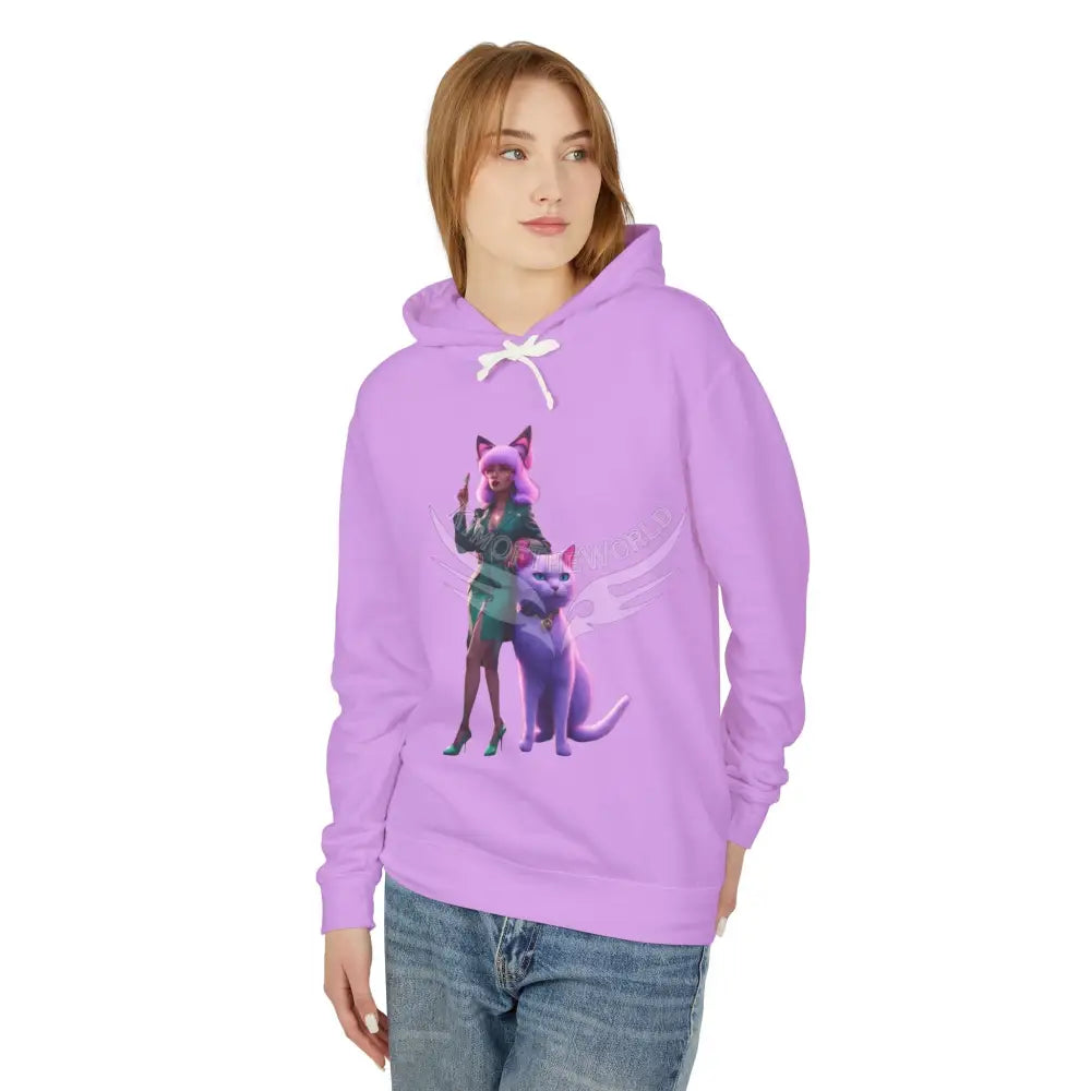 Cat Ladies Are Still Hot Hoodie — Feminine Cat Lady Graphic Sweatshirt Hoodie