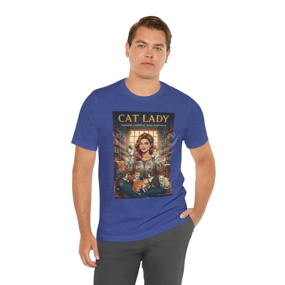 ’Cat Lady - Empowered’ Tee — Cute Catgirl T-Shirt T-Shirt