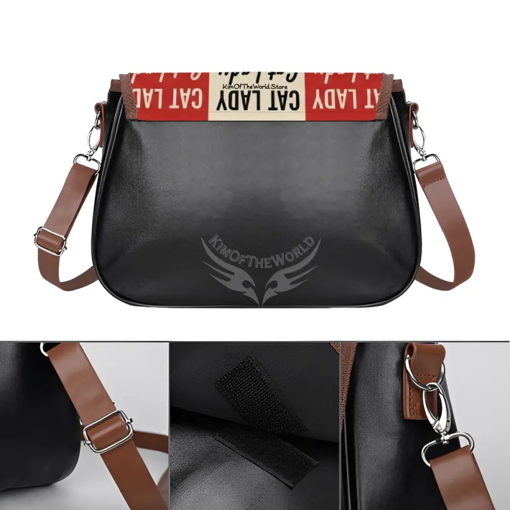 Leather Shoulder Bag One Size Satchel