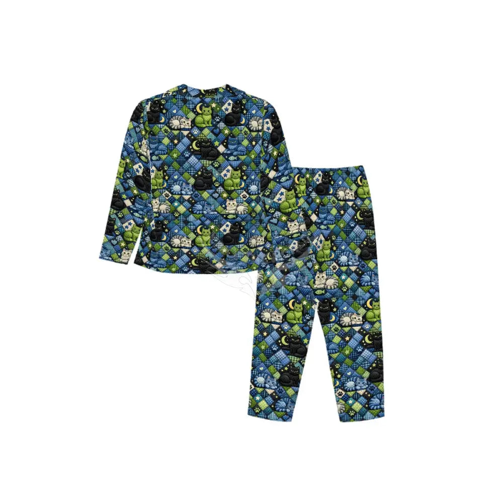 Long Sleeved Pajamas for Women Set Customized Services Women’s Pajamas