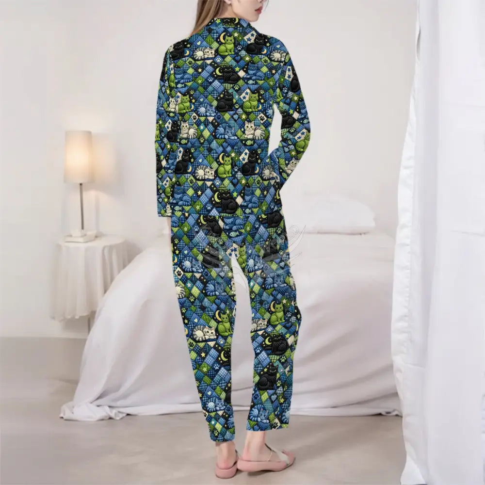 Long Sleeved Pajamas for Women Set Customized Services Women’s Pajamas