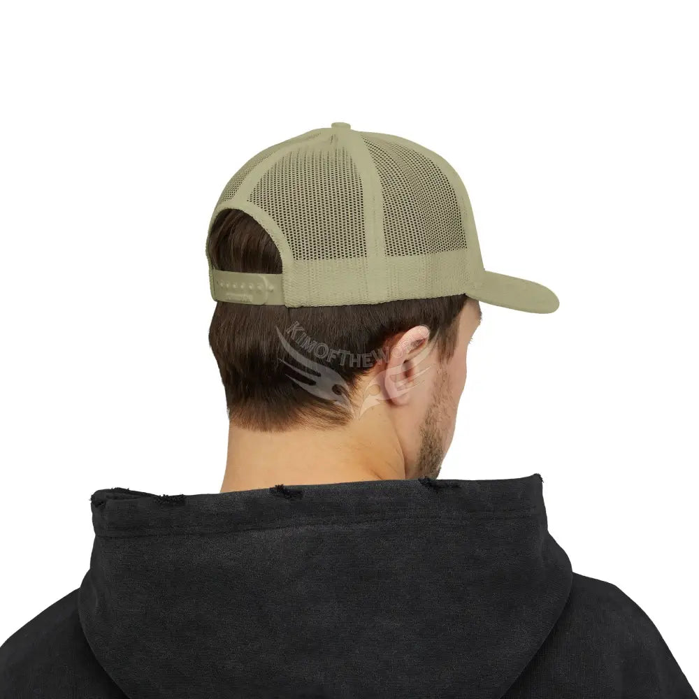 ’Cats Bitches’ Cat Lady Cat Lovers Rescuer’s Snapback Trucker Cap — Embroidered Hat Hats