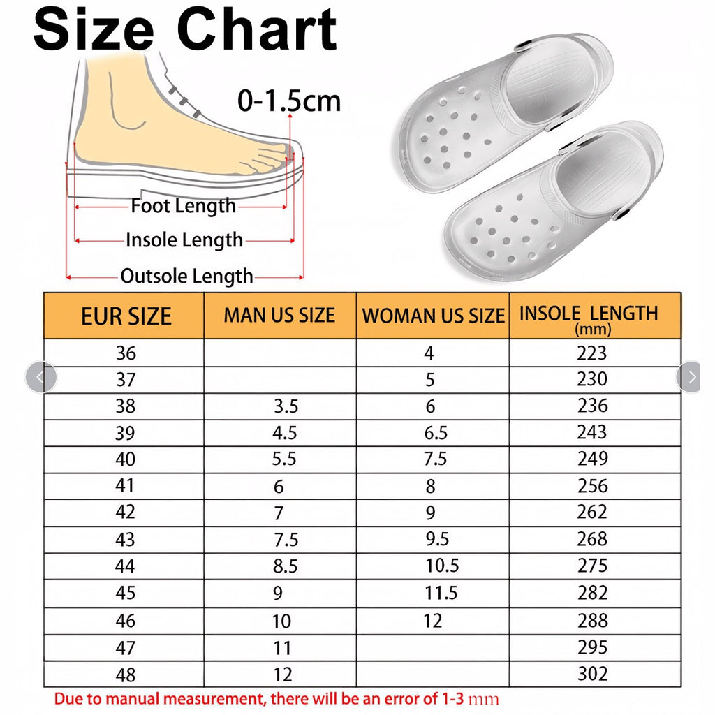 Women's Classic EVA Clogs (AOP)