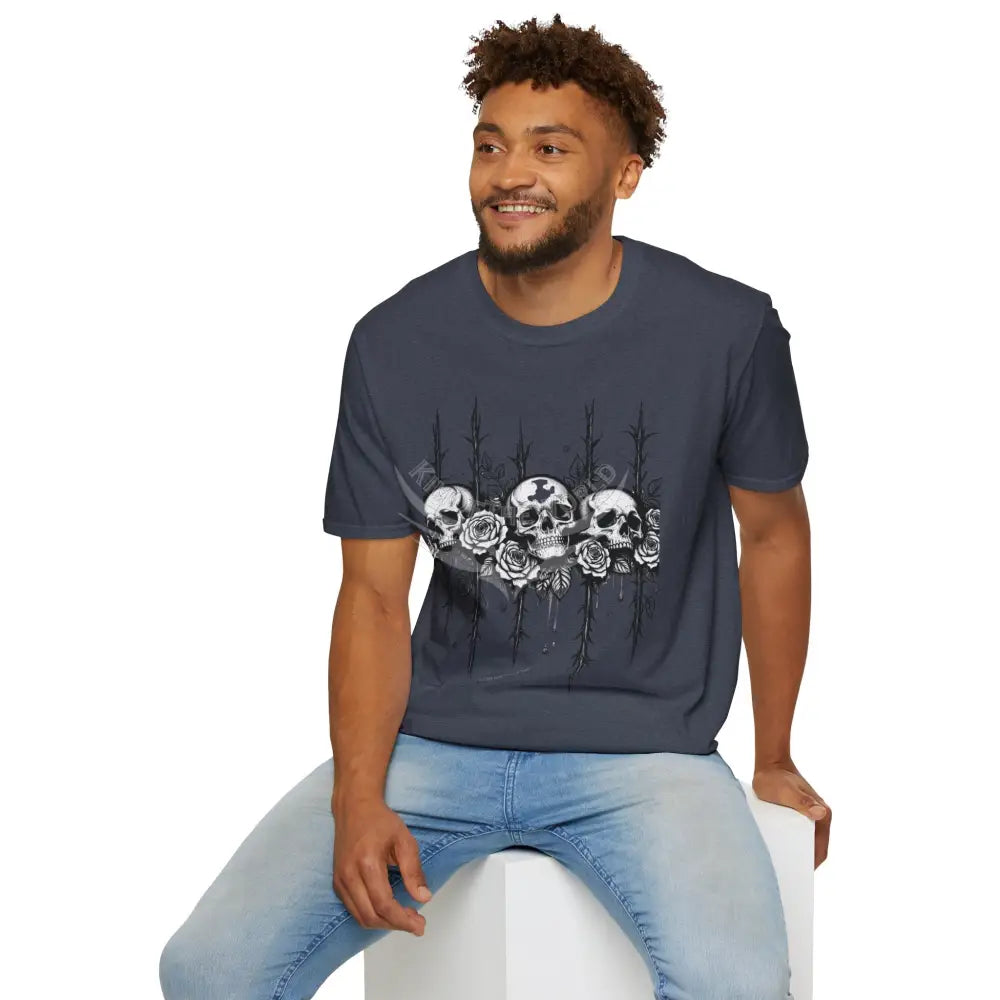 Celtic Skull Tattoo T-Shirt — Celtic Skull Artwork Tee T-Shirt