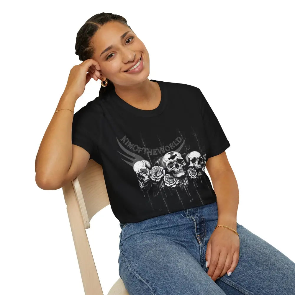 Celtic Skull Tattoo T-Shirt — Celtic Skull Artwork Tee T-Shirt