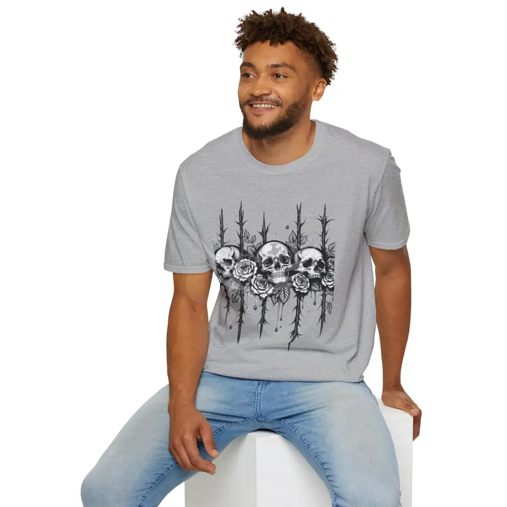 Celtic Skull Tattoo T-Shirt — Celtic Skull Artwork Tee T-Shirt
