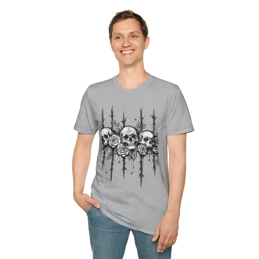 Celtic Skull Tattoo T-Shirt — Celtic Skull Artwork Tee T-Shirt