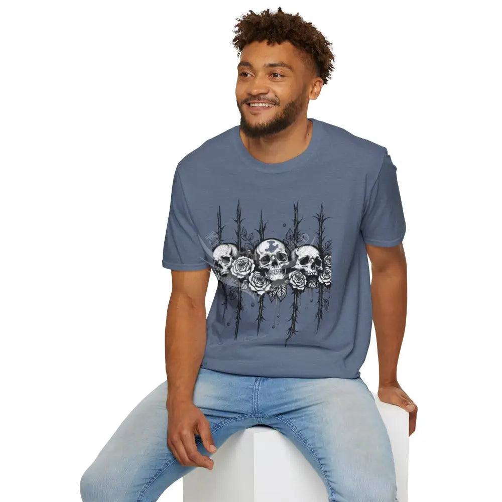 Celtic Skull Tattoo T-Shirt — Celtic Skull Artwork Tee T-Shirt
