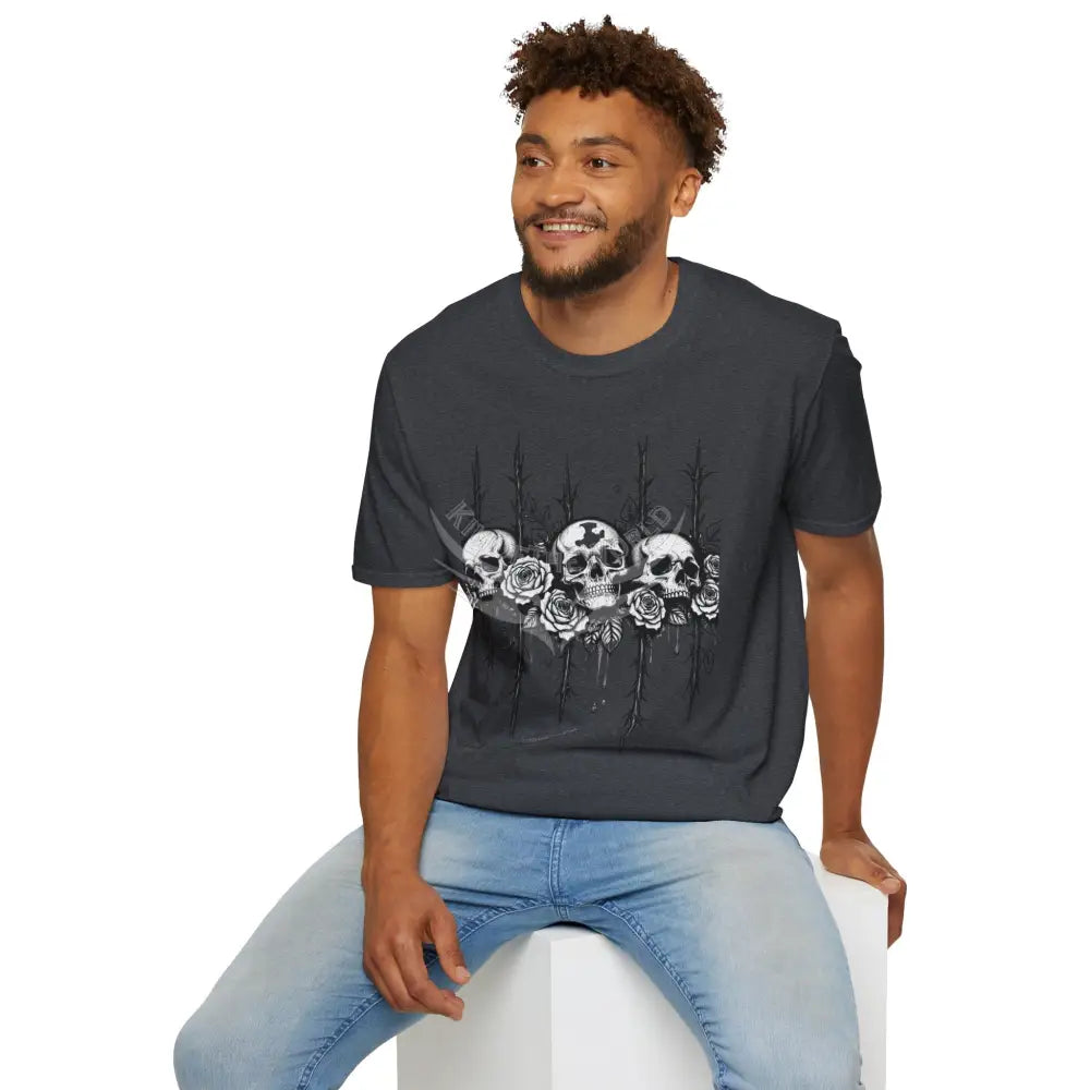 Celtic Skull Tattoo T-Shirt — Celtic Skull Artwork Tee T-Shirt