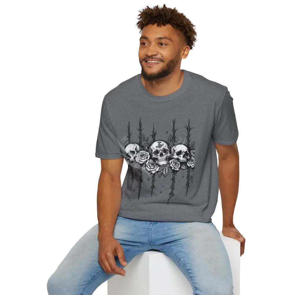 Celtic Skull Tattoo T-Shirt — Celtic Skull Artwork Tee T-Shirt