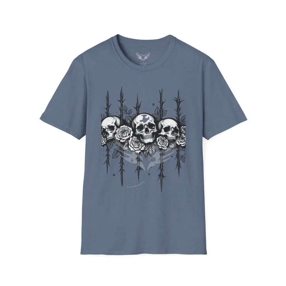 Celtic Skull Tattoo T-Shirt — Celtic Skull Artwork Tee T-Shirt