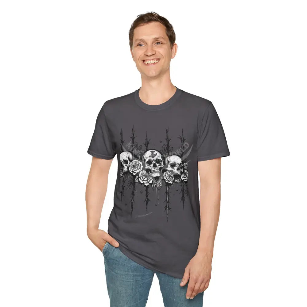 Celtic Skull Tattoo T-Shirt — Celtic Skull Artwork Tee T-Shirt