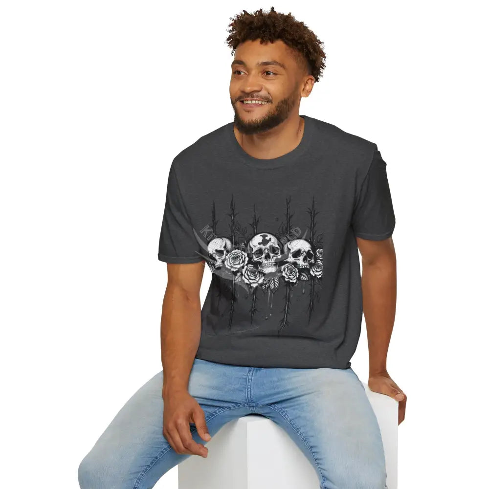 Celtic Skull Tattoo T-Shirt — Celtic Skull Artwork Tee T-Shirt