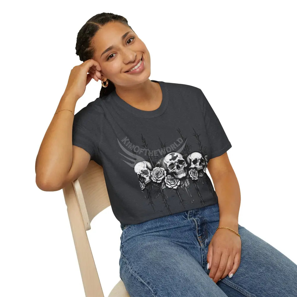 Celtic Skull Tattoo T-Shirt — Celtic Skull Artwork Tee T-Shirt