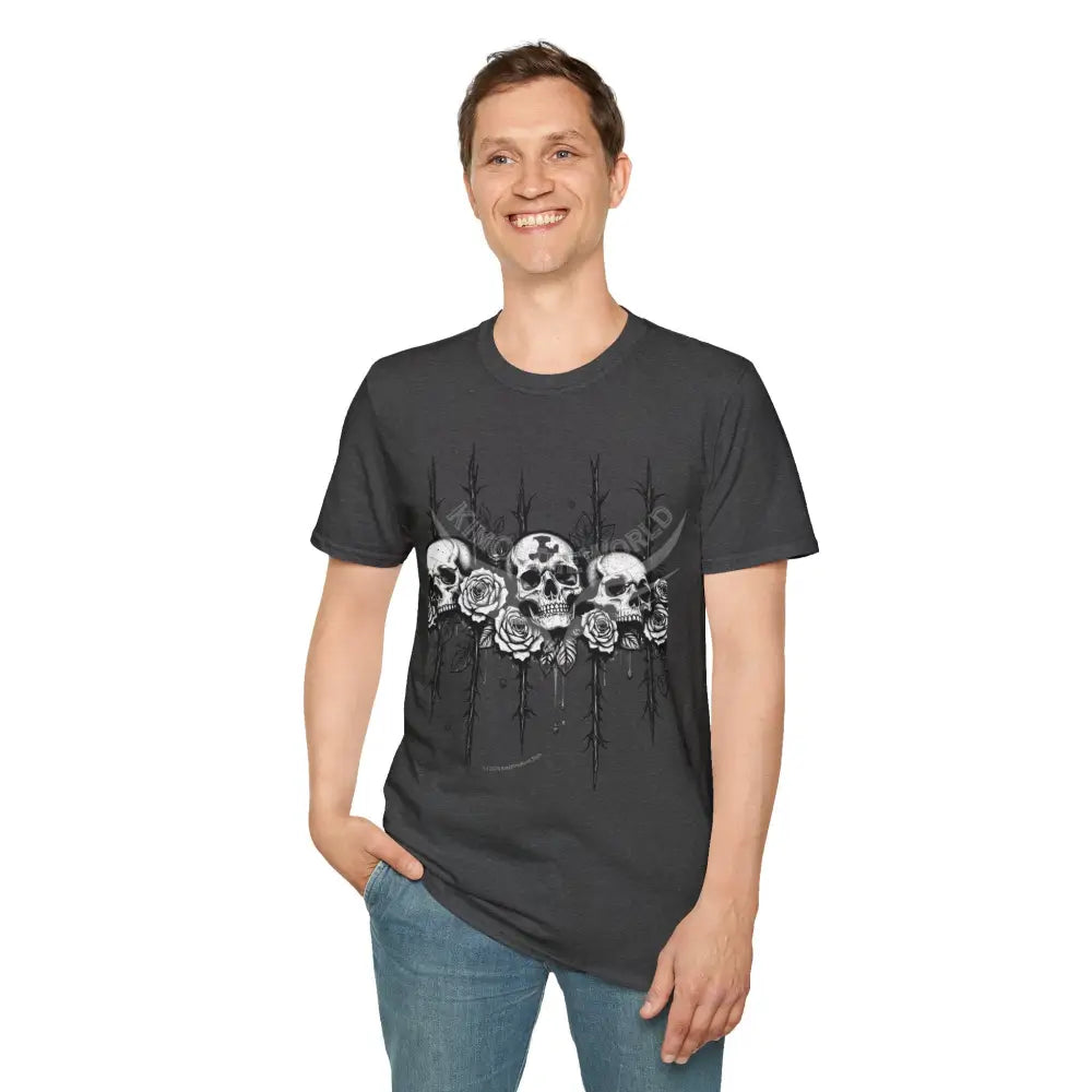 Celtic Skull Tattoo T-Shirt — Celtic Skull Artwork Tee T-Shirt