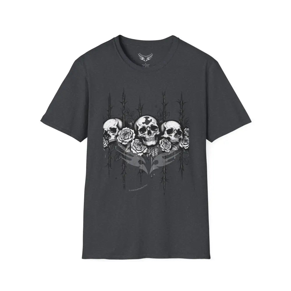 Celtic Skull Tattoo T-Shirt — Celtic Skull Artwork Tee T-Shirt