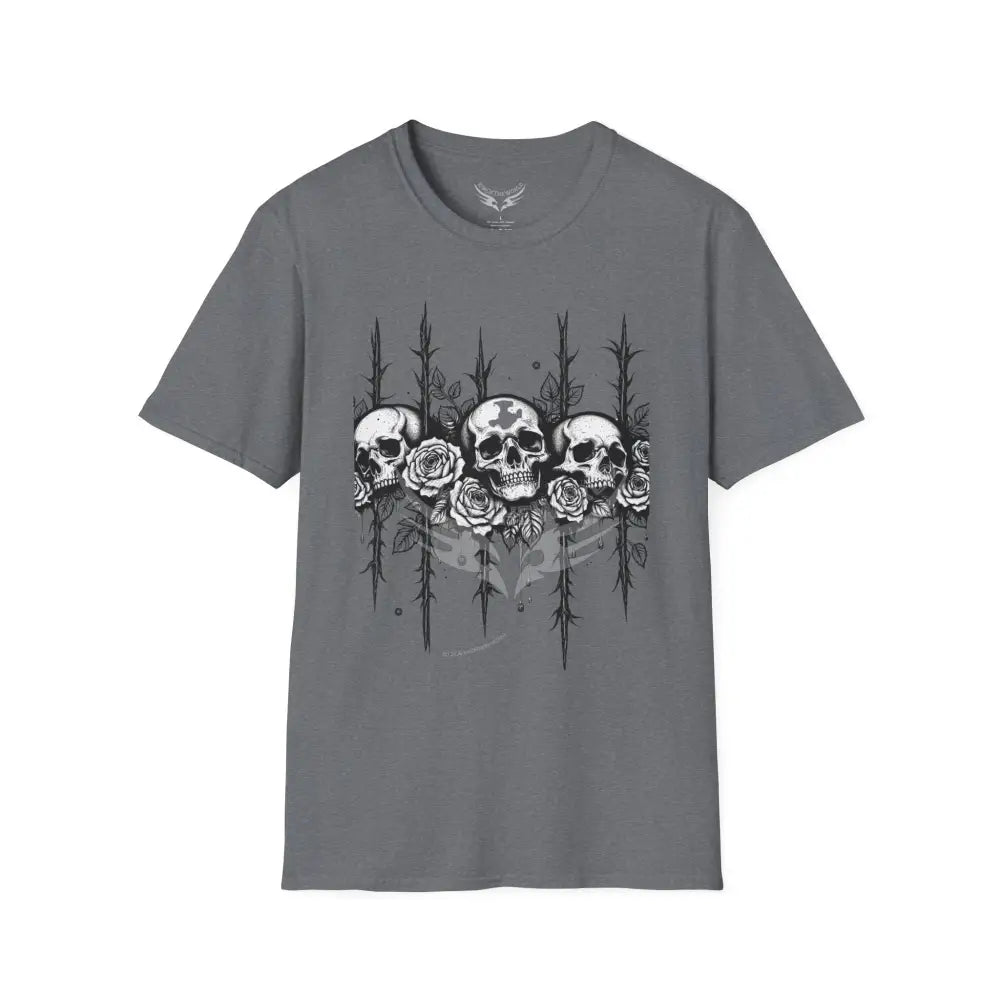 Celtic Skull Tattoo T-Shirt — Celtic Skull Artwork Tee T-Shirt