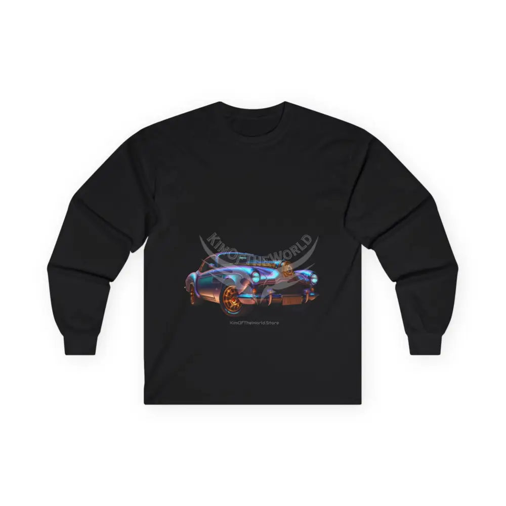 Classic Vintage Car Long Sleeve Tee — Retro Cruiser Graphic Shirt Black / S Long-sleeve