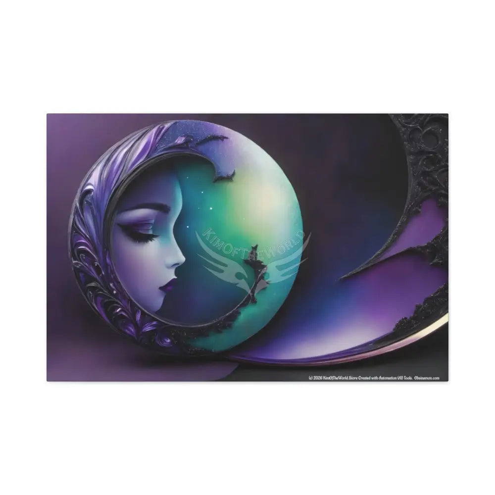 Color Coordinated Fantasy Canvas Prints -- Oil-Style Matte Stretched 1.25’’ 36″ x 24″ (Horizontal) / 1.25’’ Canvas