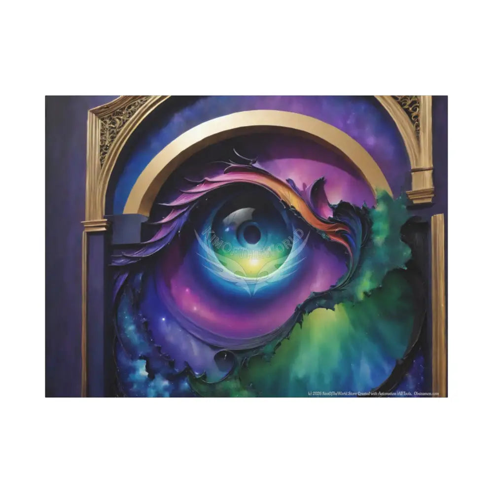 Color Coordinated Fantasy Canvas Prints -- Oil-Style Matte Stretched 1.25’’ 48’’ x 36’’ (Horizontal) / 1.25’’ Canvas