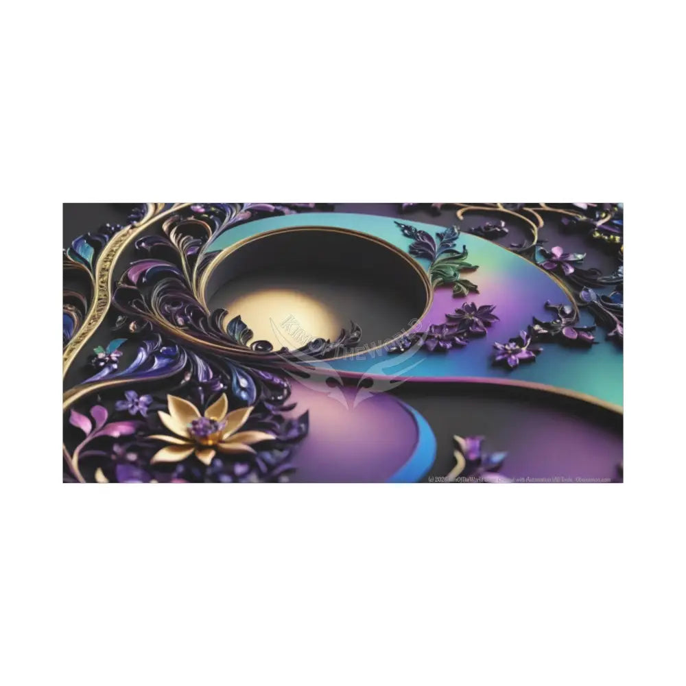 Color Coordinated Fantasy Canvas Prints -- Oil-Style Matte Stretched 1.25’’ 60’’ x 30’’ (Horizontal) / 1.25’’ Canvas