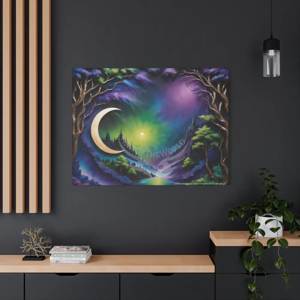Color Coordinated Fantasy Canvas Prints -- Oil-Style Matte Stretched 1.25’’ Canvas