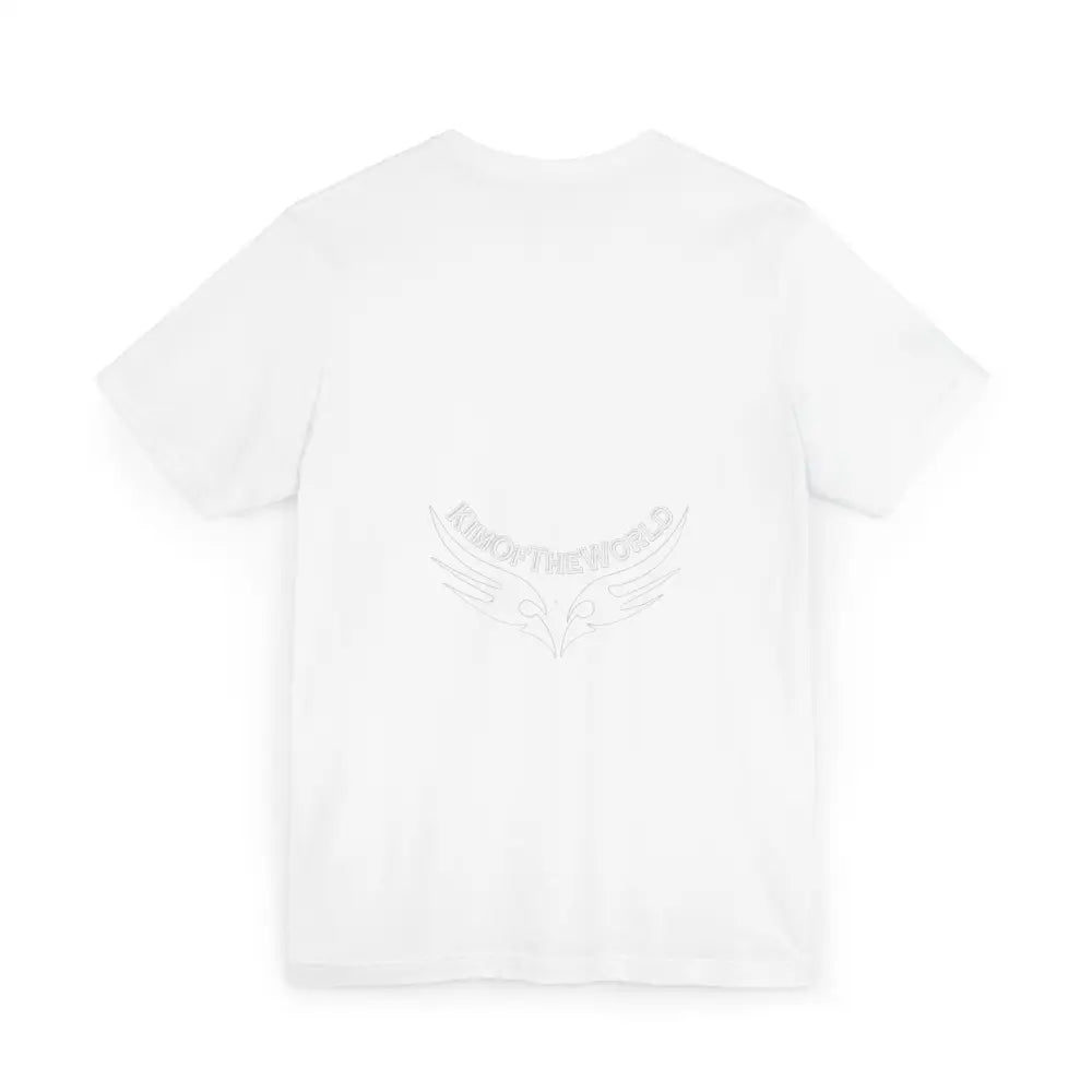 Colorful Character Art Lady Portrait Paint Graphic Tee T-Shirt