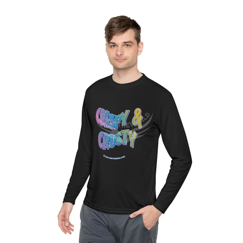 Colorful ’Crispy & Crusty’ - Long Sleeve Tee Long-sleeve