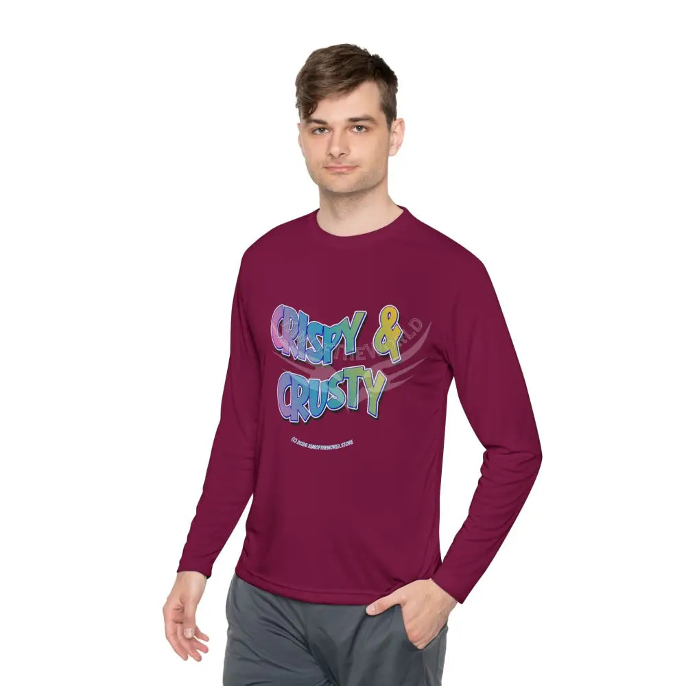 Colorful ’Crispy & Crusty’ - Long Sleeve Tee Long-sleeve