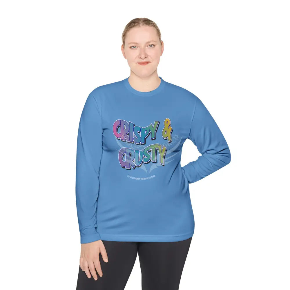 Colorful ’Crispy & Crusty’ - Long Sleeve Tee Long-sleeve