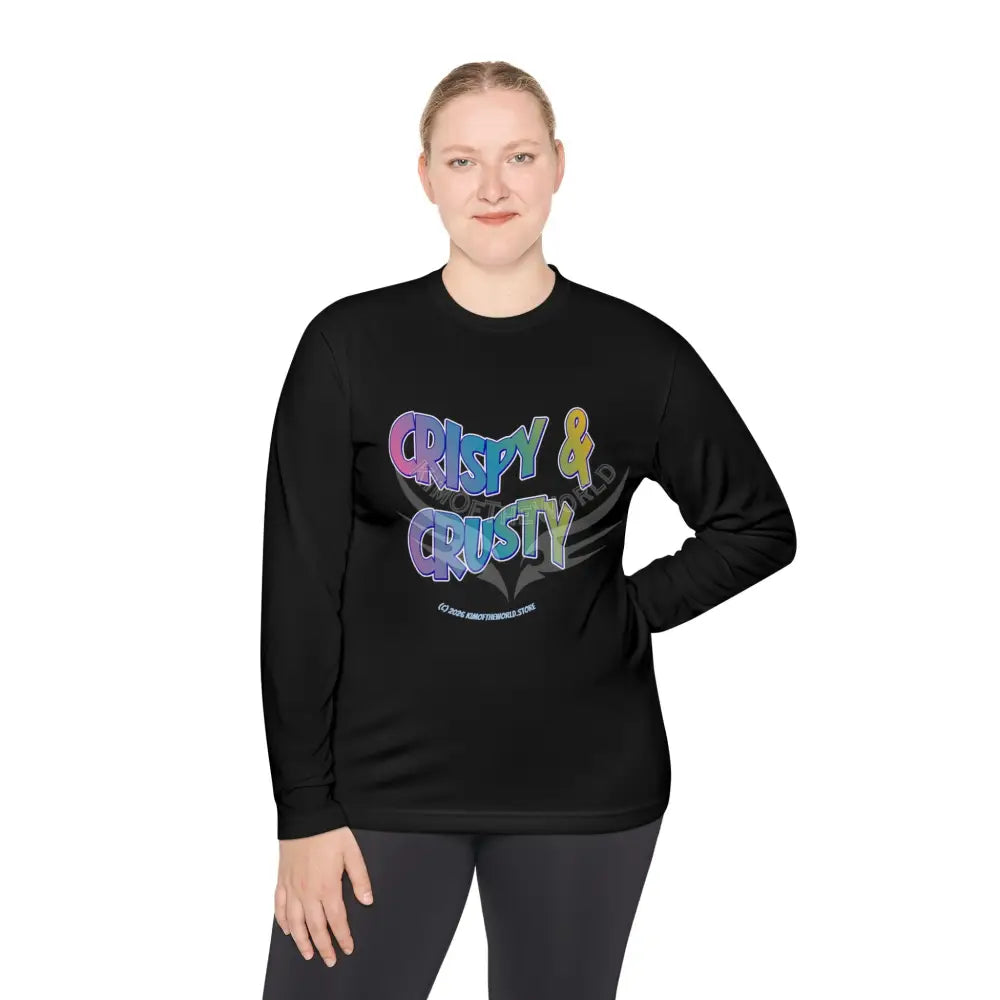 Colorful ’Crispy & Crusty’ - Long Sleeve Tee Long-sleeve