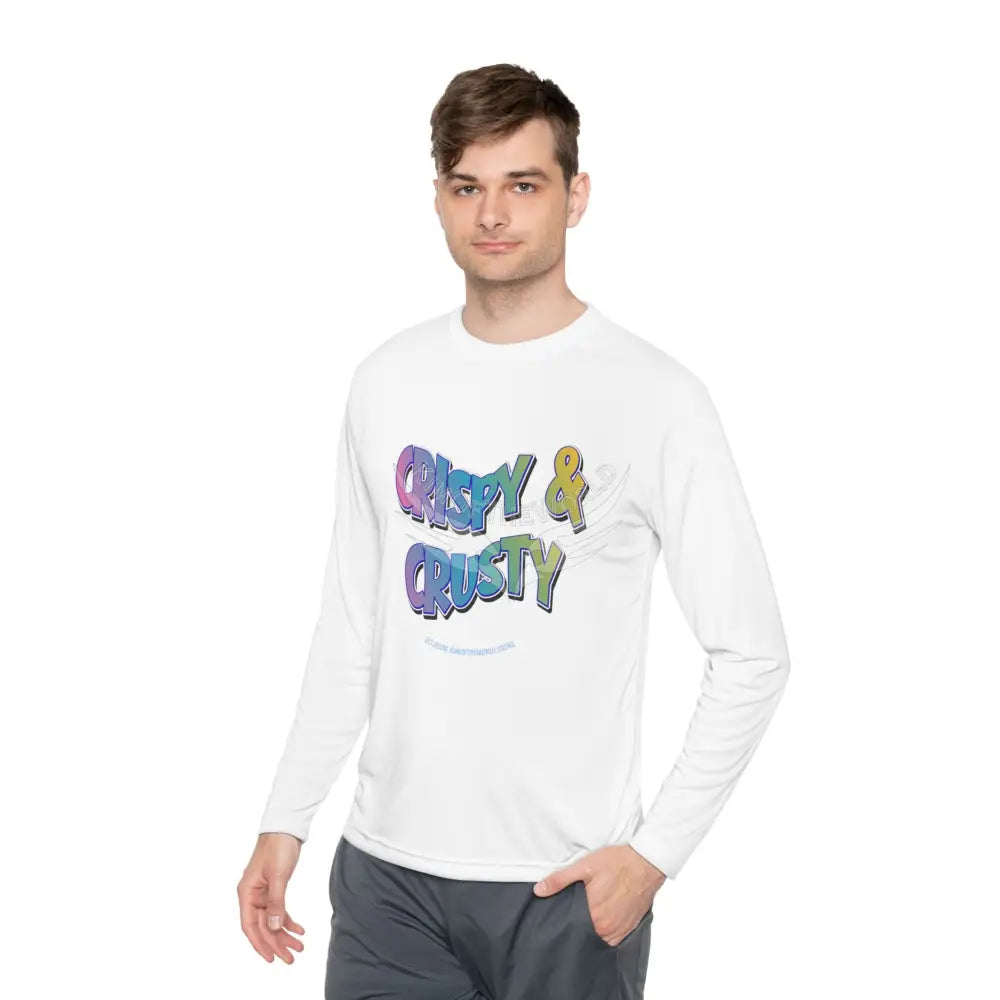 Colorful ’Crispy & Crusty’ - Long Sleeve Tee Long-sleeve