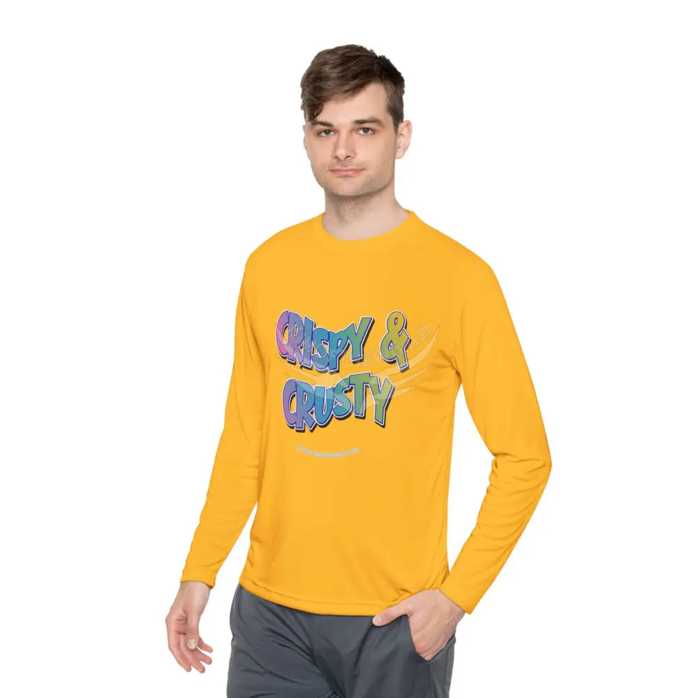 Colorful ’Crispy & Crusty’ - Long Sleeve Tee Long-sleeve