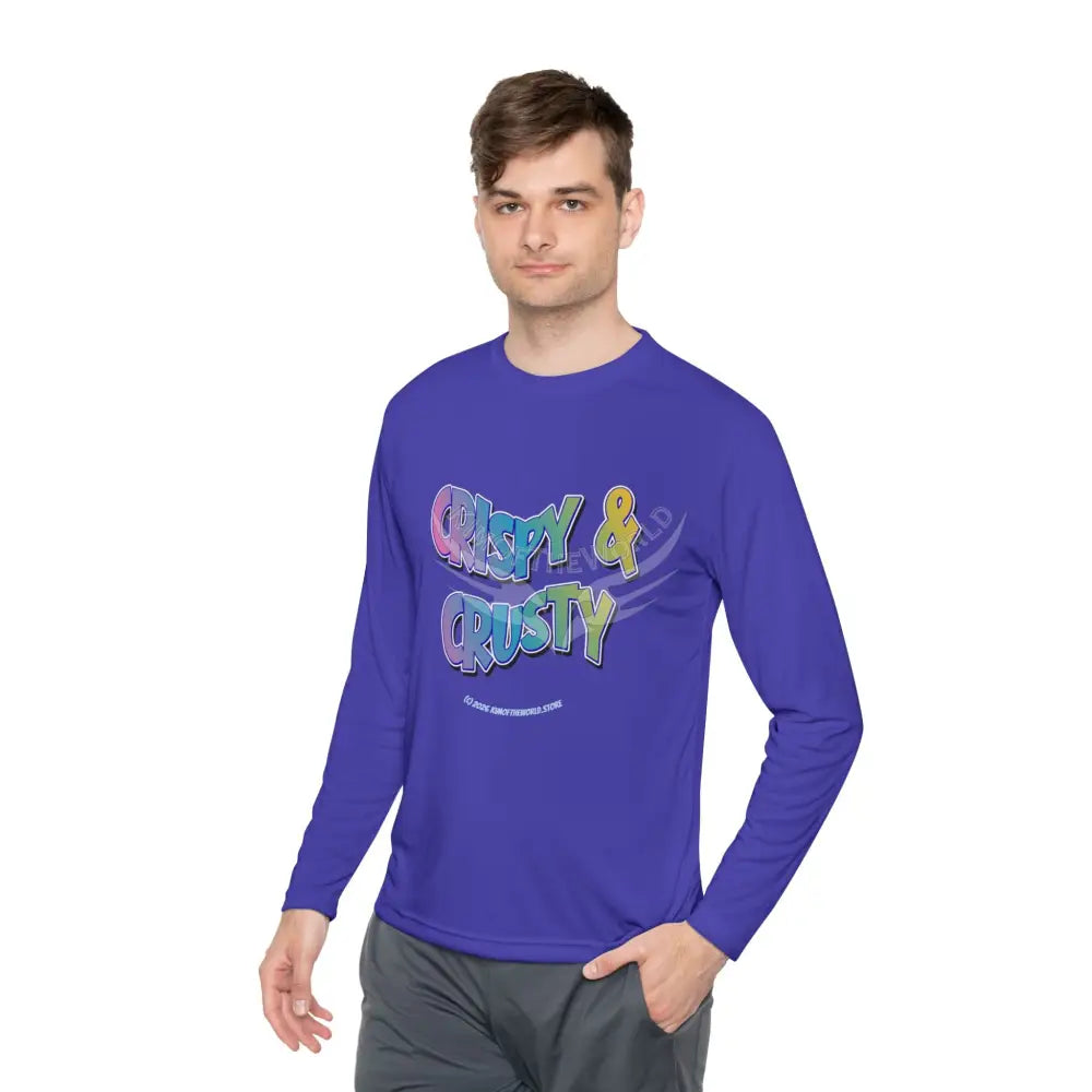 Colorful ’Crispy & Crusty’ - Long Sleeve Tee Long-sleeve